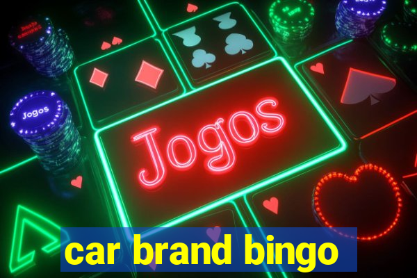 car brand bingo